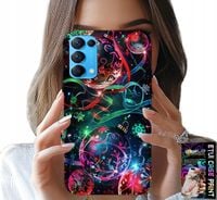 ETUI DO OPPO RENO5 4G 5G - ŚWIĄTECZNE BOMBKI, CHOINKA, CASE + FOLIA