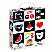 CzuCzu Duże karty kontrastowe 0 mies.+ 3 mies.+
