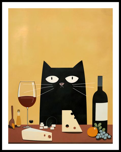 Plakat 50x65cm Gastronomiczna Uczta zdjęcie 3