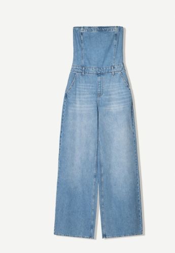 Bershka KOMBINEZON DENIM S na Arena.pl
