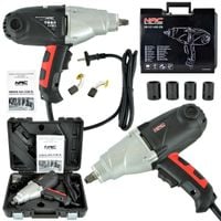 KLUCZ UDAROWY ELEKTRYCZNY NAC 230 V 1010 W 450 Nm WALIZKA + NASADKI 1/2"