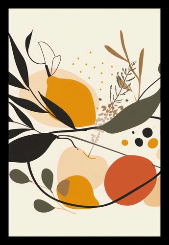 Plakat 40x60cm Botaniczny Wir na Arena.pl