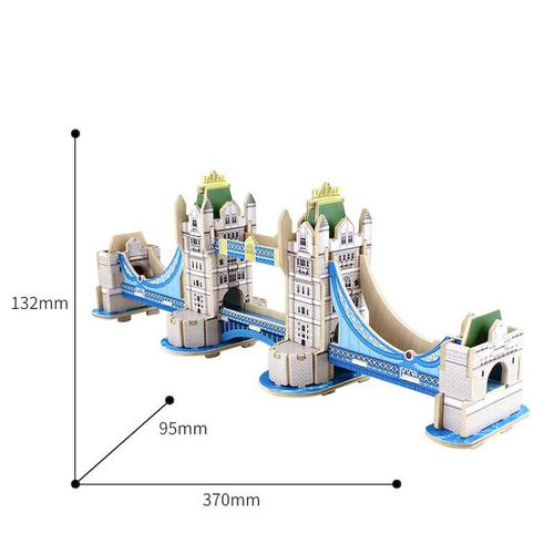 ROBOTIME Drewniane Puzzle 3D Model Tower Bridge na Arena.pl