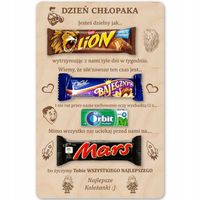 PREZENT na DZIEŃ CHŁOPAKA od koleżanek z pracy szkoły TABLICZKA na