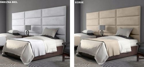 70X30 PANELE ŚCIENNE TAPICEROWANE WEZGŁOWIE WELUROWE 3D KING VELVET na Arena.pl