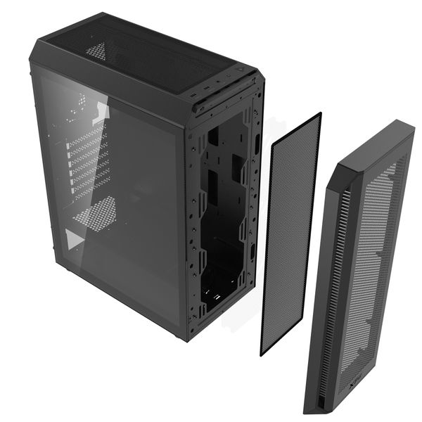 Obudowa XPG Valor Air Plus Black zdjęcie 11