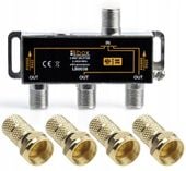 Rozdzielacz SPLITTER antenowy na 3 TV Rozgałęźnik