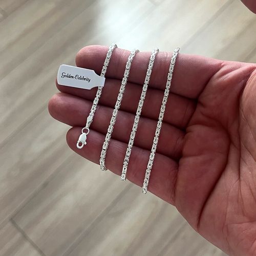 SREBRNY ŁAŃCUSZEK MĘSKI SPLOT KRÓLEWSKI 55 CM SREBRO 925 + GRATISY + GRAWER na Arena.pl