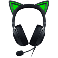 razer słuchawki gamingowe kraken kitty v2, czarne