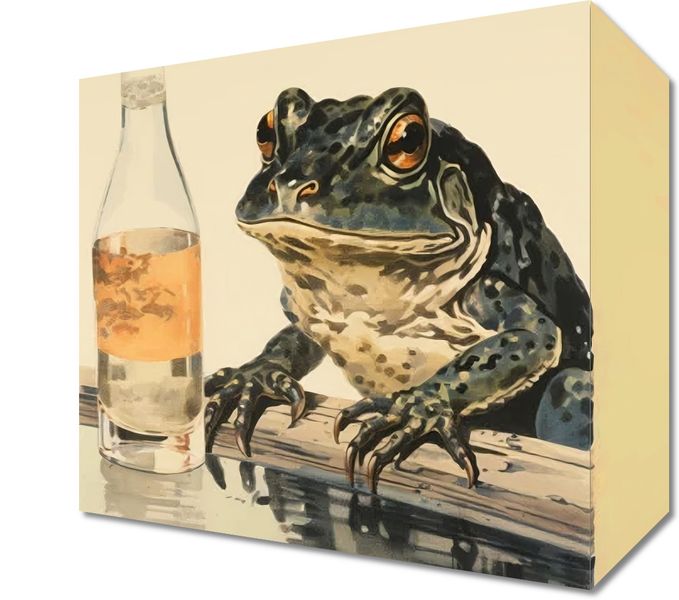 Obraz 20x20cm Refleksje Błotniaka zdjęcie 1