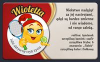 Magnes z imieniem Wioletta
