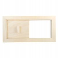 Zasuwa wentylacyjna wlot / wylot powietrza do sauny 280x140mm