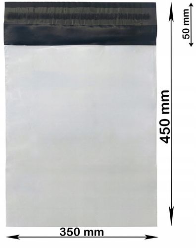 foliopaki kurierskie białe c3 350x450mm - 1000 szt. na Arena.pl