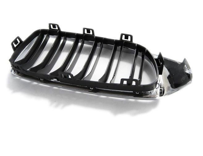 GRILL NERKI BMW 4 F32 F33 13- M4 LOOK CHROM BLACK zdjęcie 3