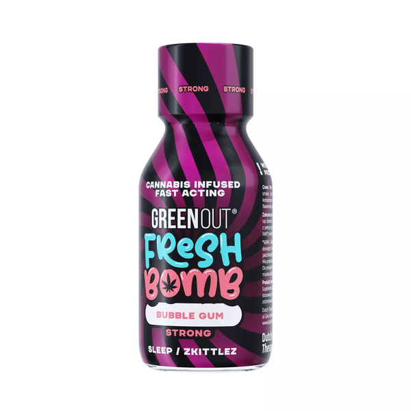 Green Out Fresh Bomb Bubble Gum Strong zdjęcie 1