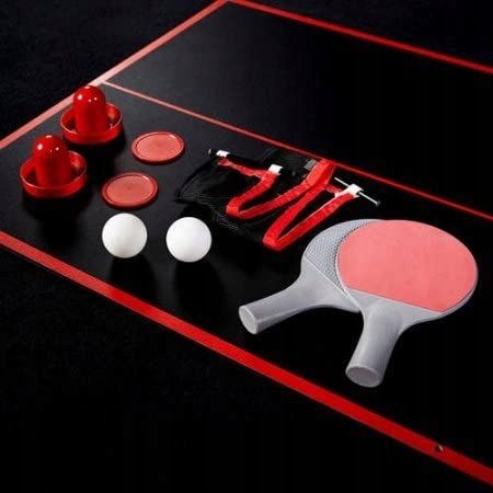 Duży CYMBERGAJ 111cm AIR HOCKEY + PING PONG Stół 2w1 na Arena.pl