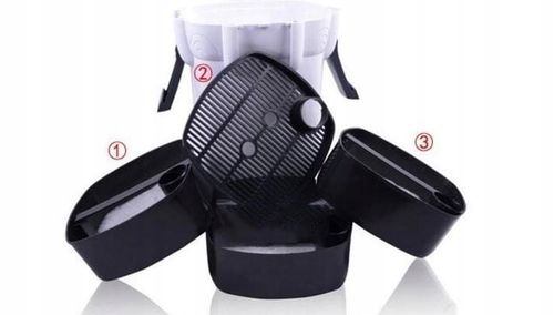 Filtr Kubełkowy Zewnętrzny Do Akwarium do 250l SunSun HW-302 1000 l/h 18W na Arena.pl