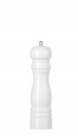Młynek do mielenia soli drewniany biały śr. 55 x 215 mm - Hendi 469606