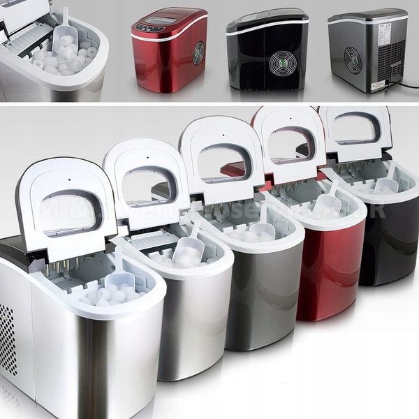 Kostkarka do Lodu Prezent Świąteczny Maszyna do Kostek Lodu 15kg/24h EKO zdjęcie 14
