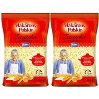 Makarony Polskie Makaron 2-jajeczny zacierka 250 g x 2 sztuk