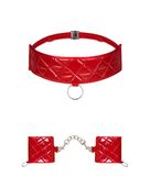 Figlarny Choker i Kajdanki Hunteria One Size (uniwersalny)