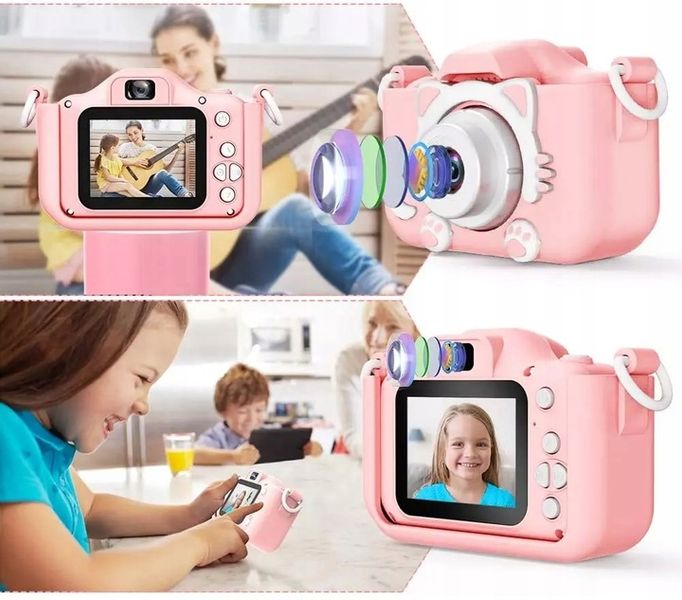 APARAT CYFROWY FHD DLA DZIECI 40mp1080p selfie PL zdjęcie 7