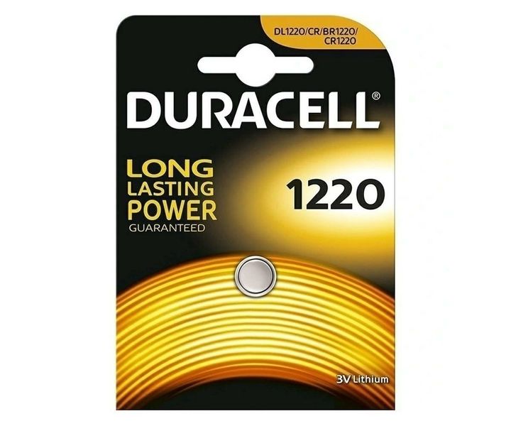 Bateria litowa Duracell CR1220 B1 zdjęcie 1