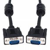 Kabel D-SUB VGA-VGA do monitora 10M Przewód FULLHD