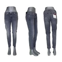 Damskie jeansy Tommy Jeans Sophie DW0DW10746 szare rurki niski stan W34/L32