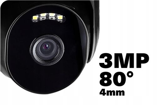 Kamera Obrotowa IP GSM 4G LTE SIM 3MPx 3MP AUDIO, WYKRYWANIE POSTACI na Arena.pl