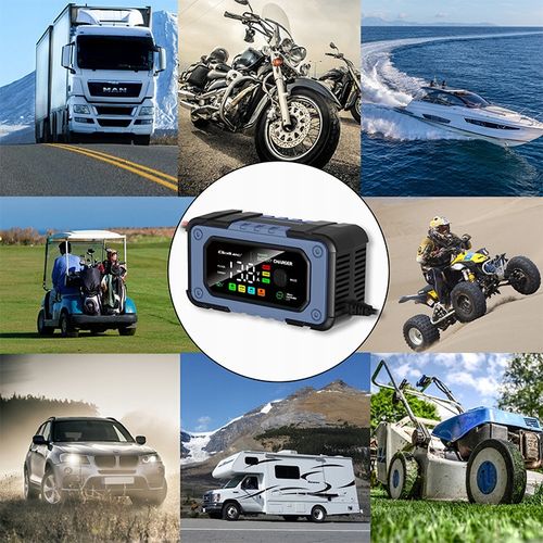 Ładowarka Prostownik z funkcją naprawy do LIFEPO4 AGM 12V 7A 4 tryby Mocny na Arena.pl