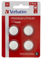 Verbatim LITHIUM BATTERY CR2032 3V 4