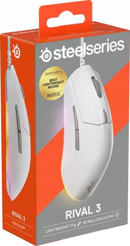 Myszka STEELSERIES Rival 3 Gen 2 Biała na Arena.pl