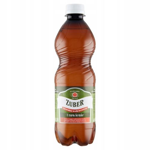 Zuber Naturalna woda lecznicza trawienie 0,5 l x 12 szt na Arena.pl