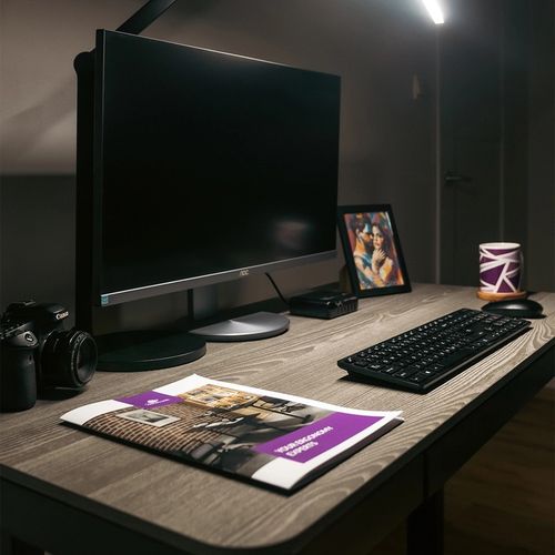 Lampka biurkowa LED Lampa bezcieniowa Kreślarska Glow D8 REGULACJA na Arena.pl