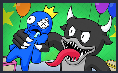 Magnes na lodówkę Rainbow Friends na Arena.pl