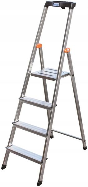 Drabina wolnostojąc Krause Monto Safety 1x4 126320 zdjęcie 1