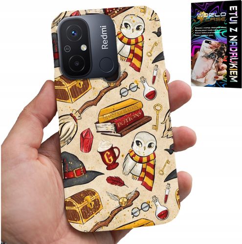 ETUI DO XIAOMI REDMI 12C - CASE DLA FANA MAGII MAGÓW RÓŻDŻKA +SZKŁO na Arena.pl