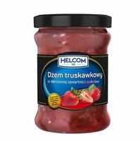 Helcom Dżem truskawkowy o obniżonej zawartości cukrów 320 g