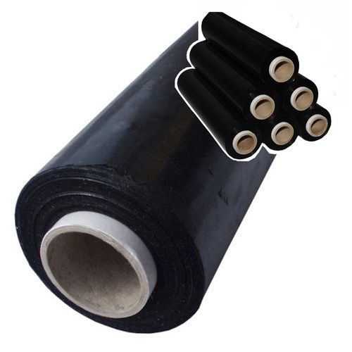 FOLIA STRETCH CZARNA 3,0 KG DUŻO FOLI KRYJĄCA na Arena.pl