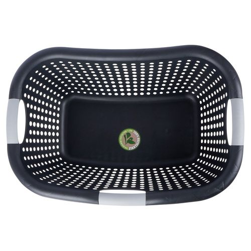 Koszyk na Pranie Pojemnik Łazienkowy do Przenoszenia Odzieży Ubrań Kosz 26L na Arena.pl