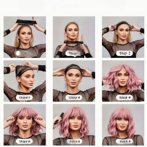 Peruka Tkana Damska Ciemno-Brązowa Elegancki Prosty Strój z Frędzlami na Arena.pl