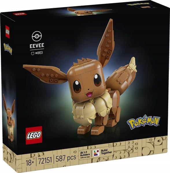 72151 - lego pokémon - eevee zdjęcie 1