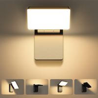 NIEKOMPLETNY Lampa ścienna LED Kingwen 40 W 3000K składana obrotowa IP65