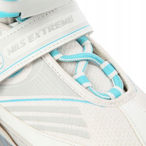 ROLKI REGULOWANE DAMSKIE MŁODZIEŻOWE KAUCZUKOWE ŁYŻWOROLKI ROZMIAR 39-42 na Arena.pl