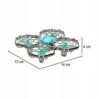 DRON RC SYMA X26 PRO - AKROBACJE LED WIFI ZAWIS - UNIKA PRZESZKODY DUŻY AKU