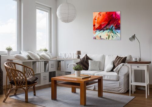 Zegar Ścienny - Kompozycja Dynamika - 60X60 Cm - C3Ac60X60-4036 na Arena.pl