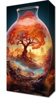 Obraz 20x40cm Drzewo Życia w Szkle