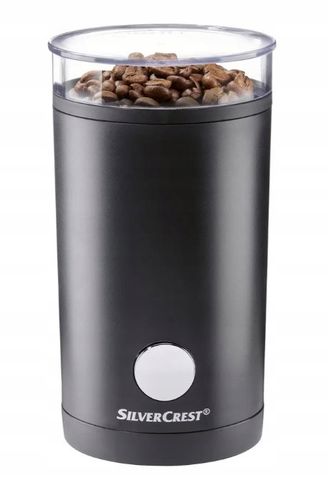 SILVERCREST Elektryczny młynek do kawy 180 W SKME 180 C1 Stal Inox na Arena.pl
