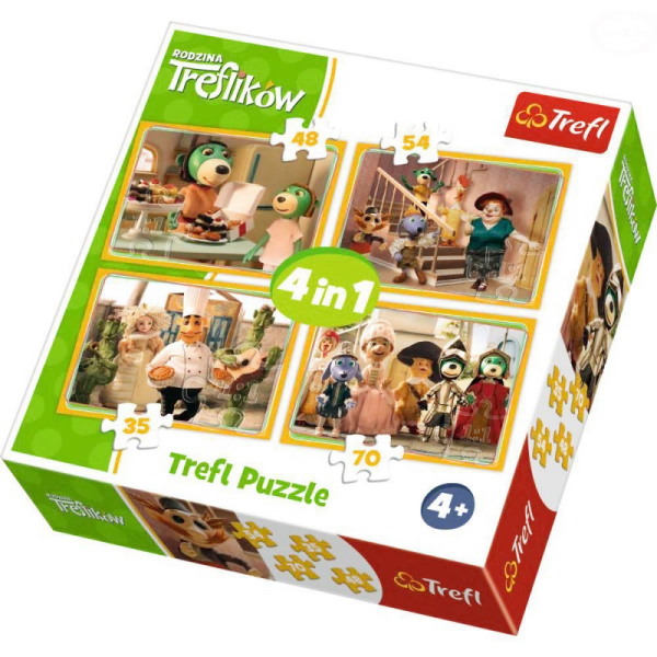 Puzzle 4 w 1. Przygotowania do balu zdjęcie 2